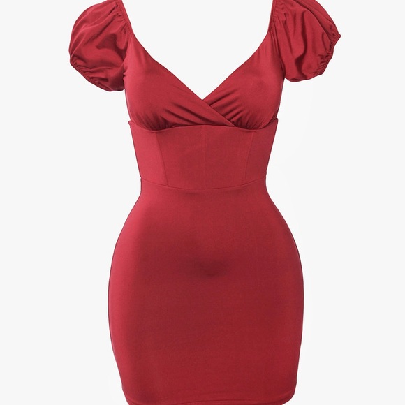 Soft stretch minidress - Picture 2 of 4